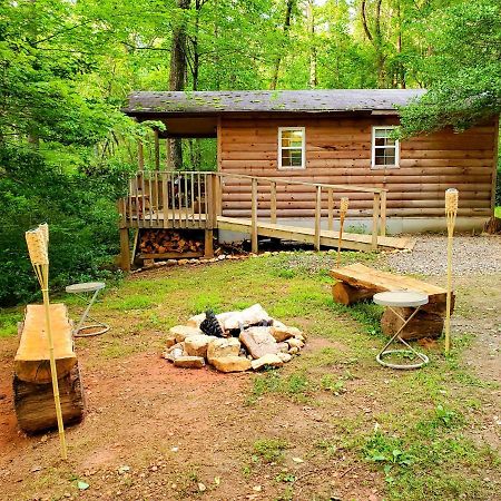 Lil' Log At Hearthstone Cabins And Camping - Pet Friendly هيلين المظهر الخارجي الصورة