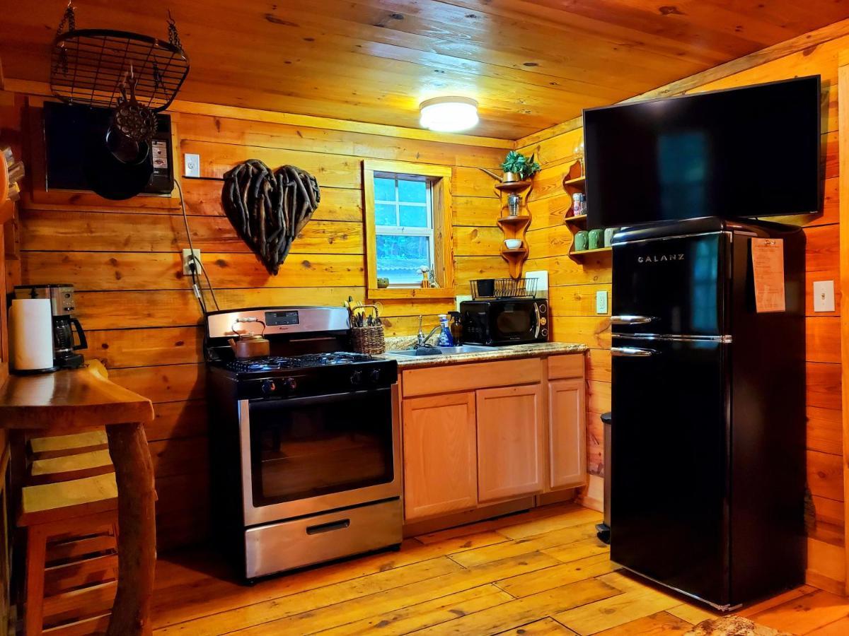 Lil' Log At Hearthstone Cabins And Camping - Pet Friendly هيلين المظهر الخارجي الصورة