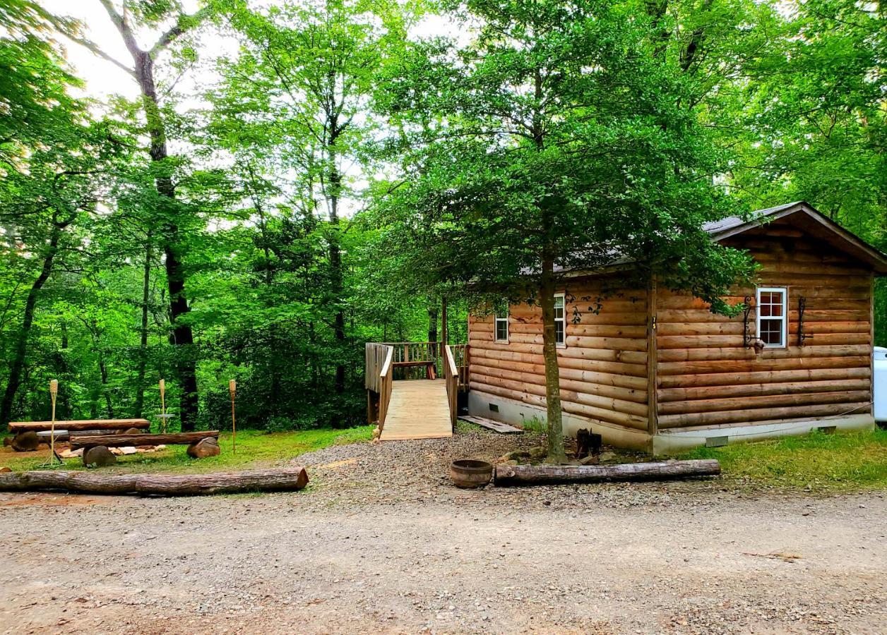 Lil' Log At Hearthstone Cabins And Camping - Pet Friendly هيلين المظهر الخارجي الصورة