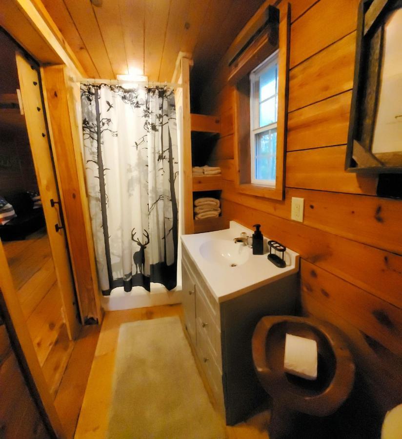Lil' Log At Hearthstone Cabins And Camping - Pet Friendly هيلين المظهر الخارجي الصورة